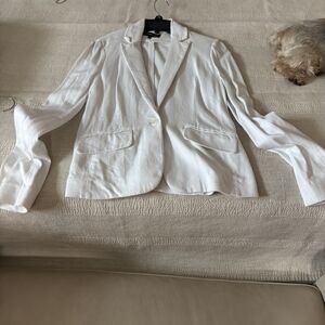 Jones New York White Blazer